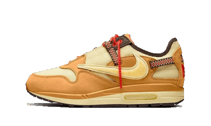 Nike Air Max 1 Travis Scott Cactus Jack Wheat Lemon Drop authentique