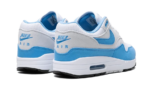 Nike Air Max 1 White University Blue - vue 3