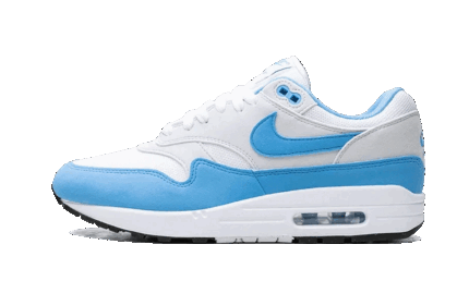Nike Air Max 1 White University Blue authentique