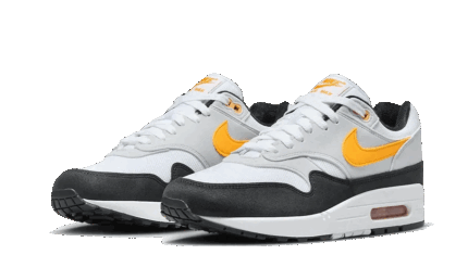 Nike Air Max 1 White University Gold - vue 2