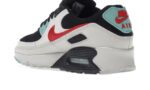 Nike Air Max 90 Aqua Red White Black - vue 3