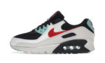 Nike Air Max 90 Aqua Red White Black authentique
