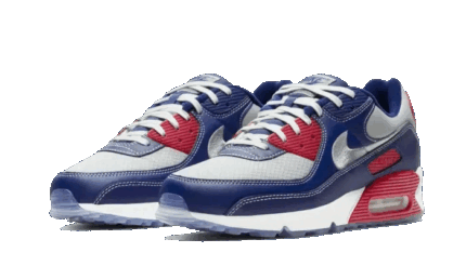Nike Air Max 90 Deep Royal Blue - vue 2