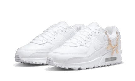 Nike Air Max 90 Lucky Charm White - vue 2