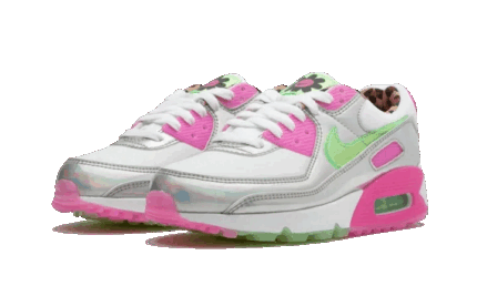 Nike Air Max 90 LX Daisy Leopard Iridescent - vue 2