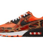 Nike Air Max 90 Orange Duck Camo authentique