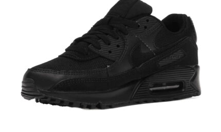 Nike Air Max 90 Recraft Triple Black - vue 2