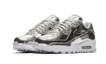 Nike Air Max 90 SP Metallic Silver - vue 2