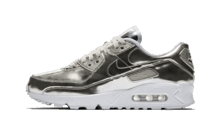 Nike Air Max 90 SP Metallic Silver authentique