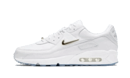 Nike Air Max 90 White Metallic Gold authentique