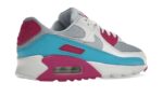 Nike Air Max 90 White Vivid Pink Light Blue Fury - vue 4