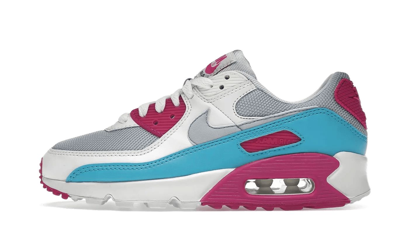 nike-air-max-90-white-vivid-pink-light-blue-fury-364316 Nike Air Max 90 White Vivid Pink Light Blue Fury authentique