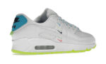 Nike Air Max 90 Worldwide White Sky Volt - vue 4