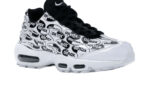 Nike Air Max 95 All Over Print White Black - vue 5