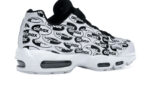 Nike Air Max 95 All Over Print White Black - vue 4
