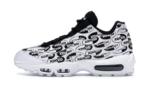 Nike Air Max 95 All Over Print White Black authentique