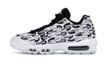 Nike Air Max 95 All Over Print White Black authentique
