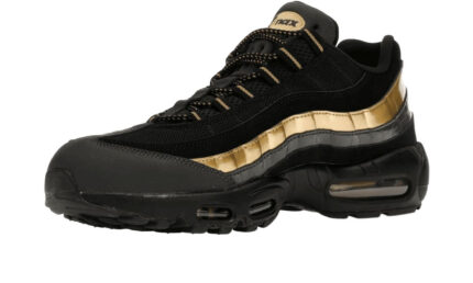 Nike Air Max 95 Black Metallic Gold - vue 2