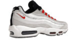 Nike Air Max 95 Light Bone Habanero Red - vue 4
