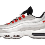 Nike Air Max 95 Light Bone Habanero Red authentique