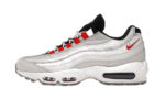 Nike Air Max 95 Light Bone Habanero Red authentique