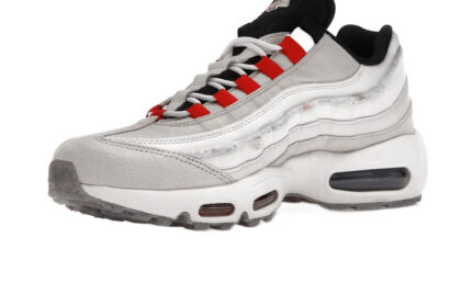 Nike Air Max 95 Light Bone Habanero Red - vue 2