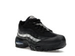 Nike Air Max 95 OG Big Bubble Black White Metallic Silver - vue 2