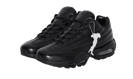 Nike Air Max 95 Supreme Lux Black - vue 2