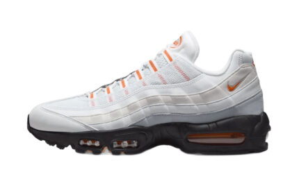 Nike Air Max 95 Wolf Grey Safety Orange Pure Platinum authentique
