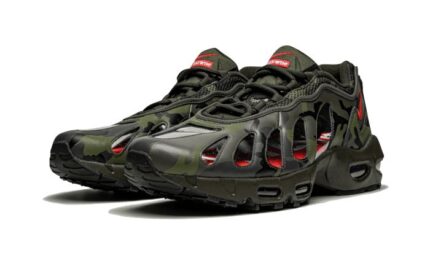 Nike Air Max 96 Dark Army Supreme - vue 2