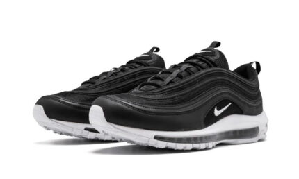 Nike Air Max 97 Black White Swoosh - vue 2