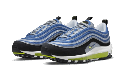 Nike Air Max 97 OG Atlantic Blue Voltage Yellow - vue 2