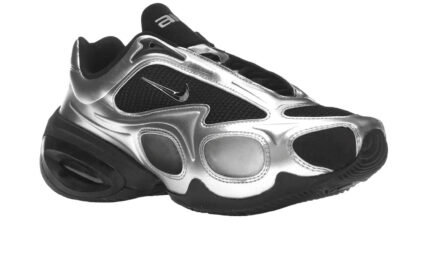 Nike Air Max Muse Black Metallic Silver - vue 2