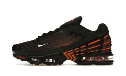 Nike Air Max Plus 3 Black Orange Spirograph authentique