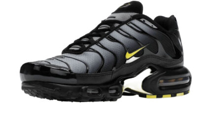 Nike Air Max Plus Black Opti Yellow - vue 2