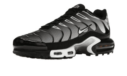 Nike Air Max Plus Black Silver White - vue 2