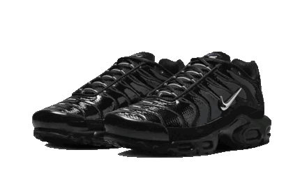 Nike Air Max Plus Black Volt Silver - vue 2