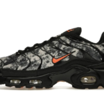 Nike Air Max Plus Camo Black Safety Orange authentique