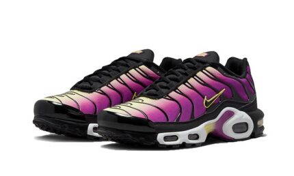 Nike Air Max Plus Fuchsia Pale Yellow - vue 2