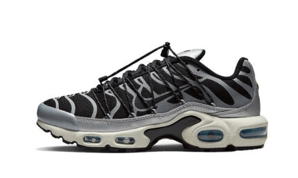 Nike Air Max Plus Lace Toggle Black Grey authentique