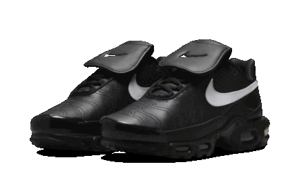 Nike Air Max Plus Tiempo Black White - vue 2