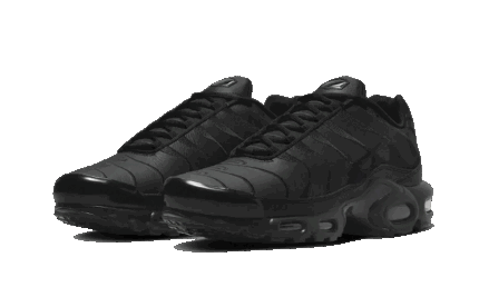 Nike Air Max Plus Triple Black Leather - vue 2