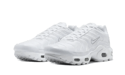 Nike Air Max Plus Triple  White - vue 2