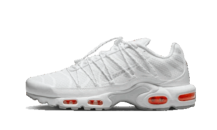 Nike Air Max Plus Utility White Safety Orange authentique