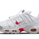 Nike Air Max Plus Utility White Silver Red authentique