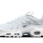 Nike Air Max Plus White Metallic Silver authentique