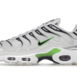 Nike Air Max Plus White Neon Metallic Silver authentique