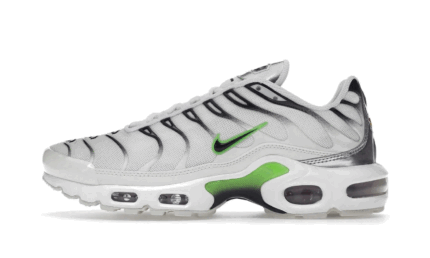 Nike Air Max Plus White Neon Metallic Silver authentique