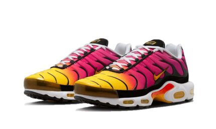 Nike Air Max Plus Yellow Pink Gradient - vue 2