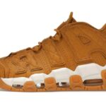 Nike Air More Uptempo Quilted Wheat Gum Light Brown authentique